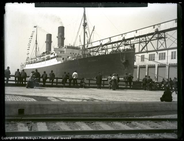 SS Franconia first trip Boston, May 1911